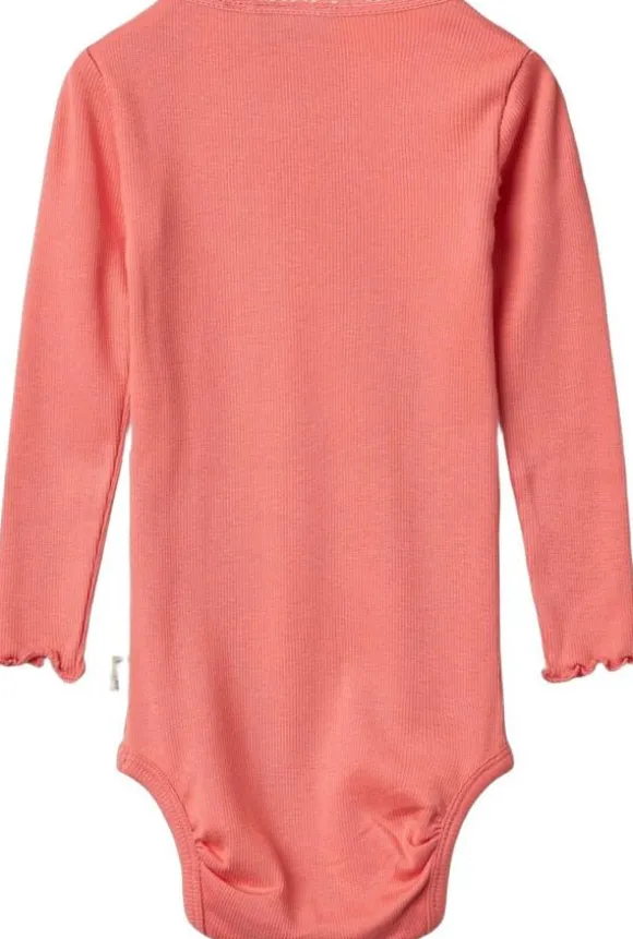 Langærmet Blonde Rib Body Lotta