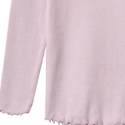 Langærmet Rib T-shirt Ida