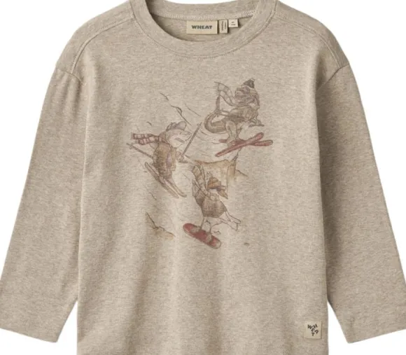Langærmet T-shirt Solsystem