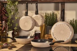 Ledro Stekpanna 20 Beige Rund Aluminum
