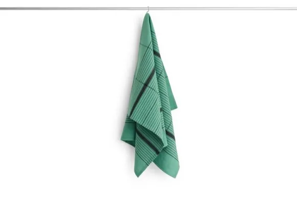 Linear Tea Towel-W52 x L80-Green