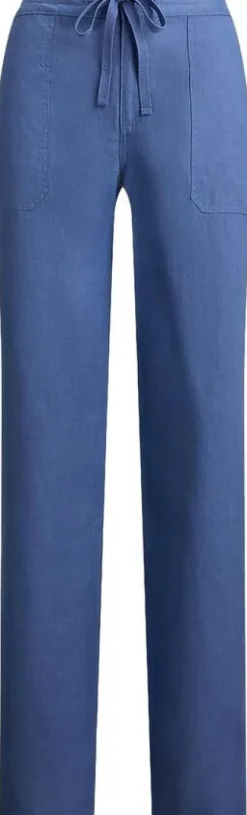 Linen Wide-Leg Pant