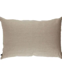 Linne gavelkudde Beige 90x60 cm.