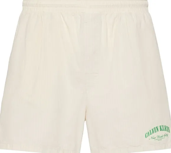 Logo Embroidery Pyjama Shorts