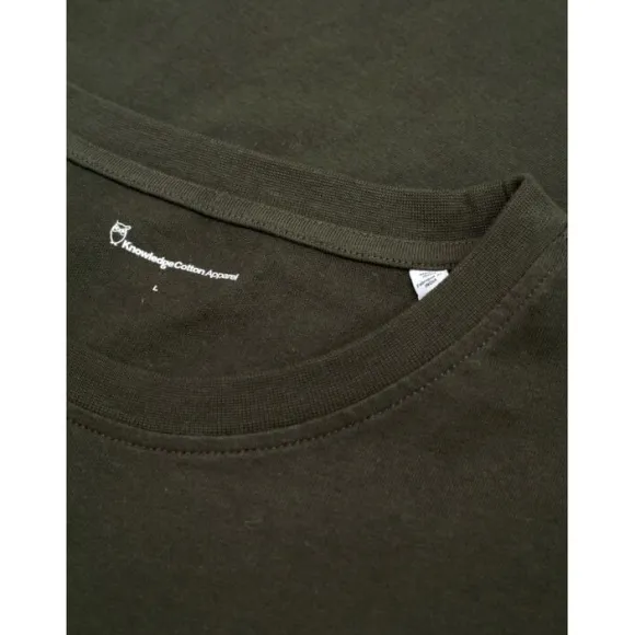 LOKE badge tee - Regenerative Organic Certified� - GOTS/Vegan