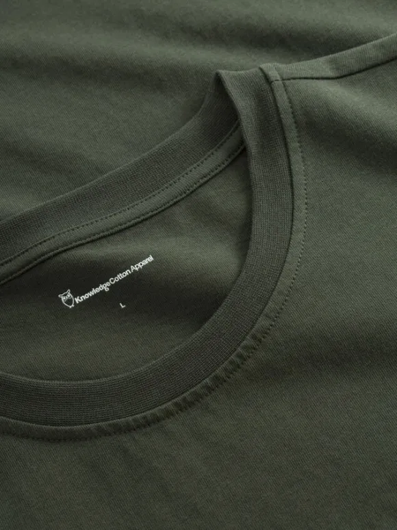 LOKE badge tee - Regenerative Organic Certified� - GOTS/Vegan