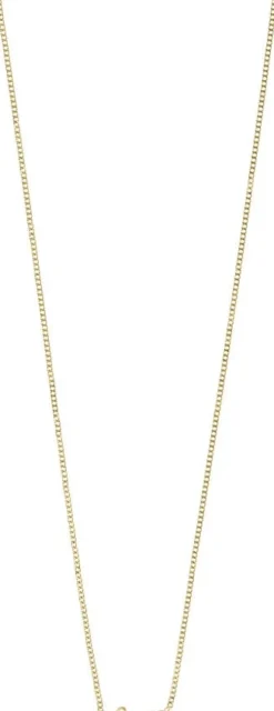 LOVE recycled necklace gold-plated