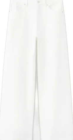 Low-rise wideleg jeans