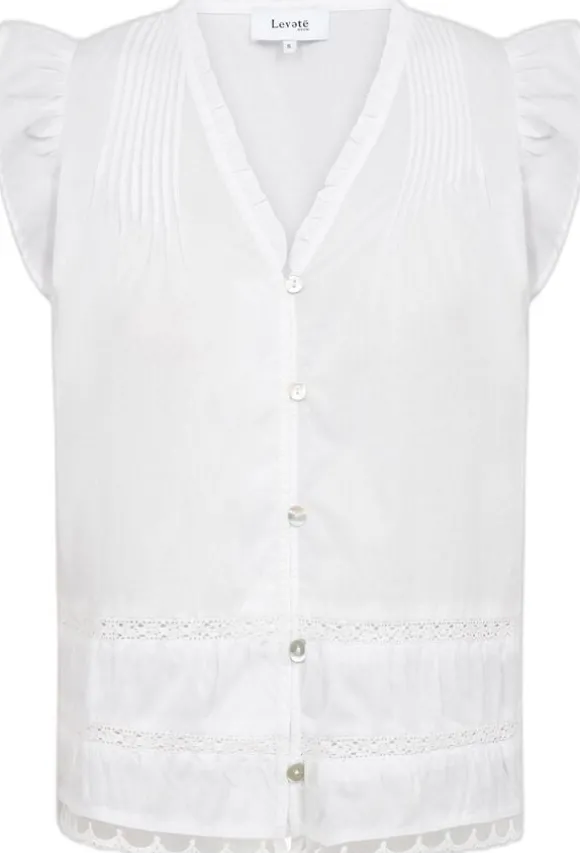 LR-ROSY 2 Bluse Hvid