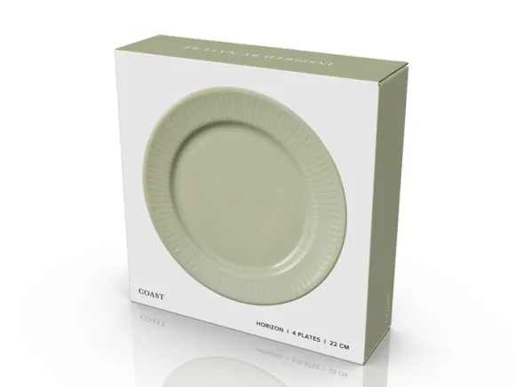 Lunchtallrik Horizon 22 cm 4 st Grass