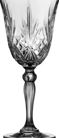 Lyngby Glas Krystal Melodia Rödvinsglas 27 cl 4 st Klar
