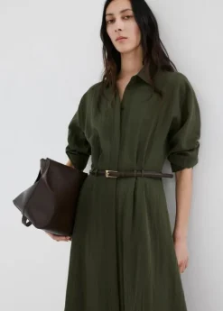 Lyocell shirt dress