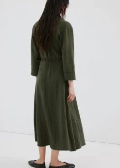 Lyocell shirt dress
