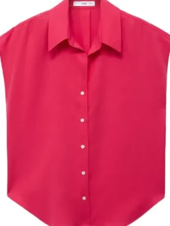 Lyocell sleeveless shirt