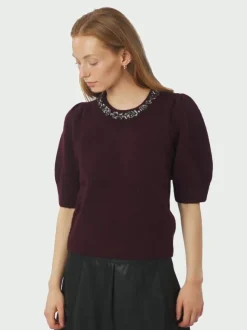 Maia Stone Knit blouse