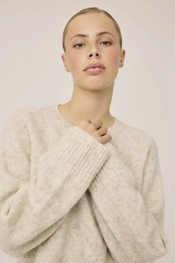 Mai 1 Striksweater - Mohairmix - RWS