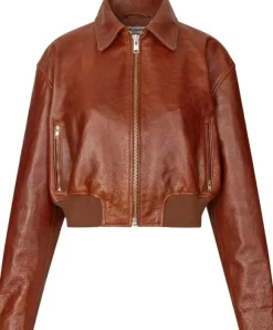 Marilyn Leather bomber
