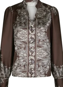 Massima Paisley Border Blouse