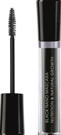 M2 BEAUTÉ Black Nano Mascara Nutrition & Natural Growth