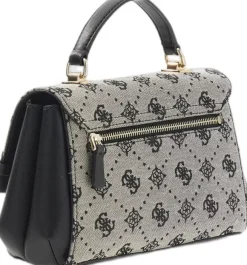 MELINDA LOGO TOP HANDLE FLAP