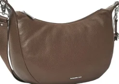 MELLOW LEATHER HOBO / MILK CHOCOLATE