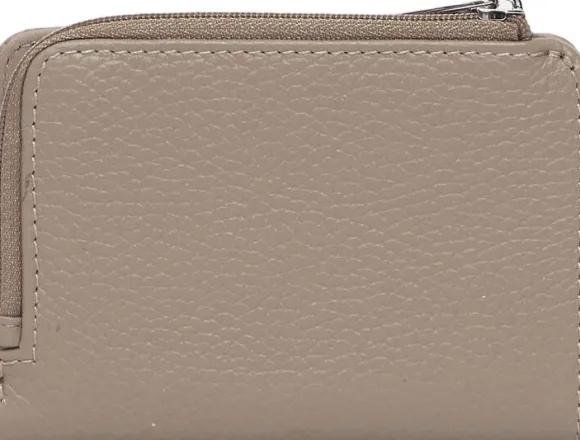 MELLOW LEATHER WALLET / WARM TAUPE