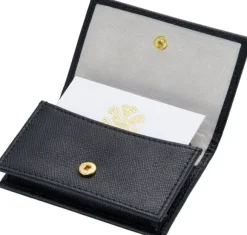 Men's Leather Sample Wallet Black EdP 13,6 ml