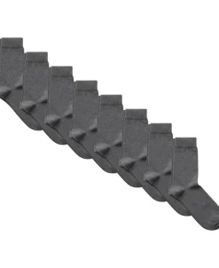 Mens plain sock 8 pk