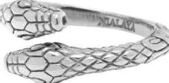 Men's Stainless Steel Vintage Snake Ring