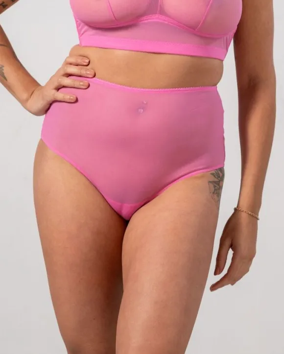 Mesh Highwaist Briefs