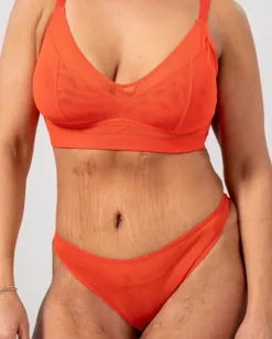 Mesh Support Bra