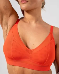 Mesh Support Bra
