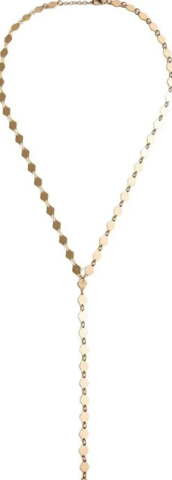 Metal pendant necklace