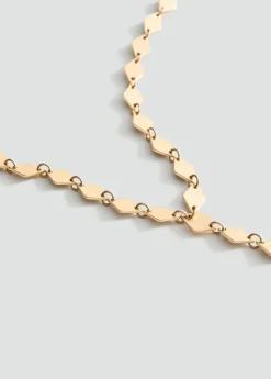 Metal pendant necklace