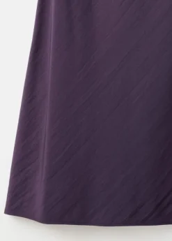 Midi dress with a wrap neckline