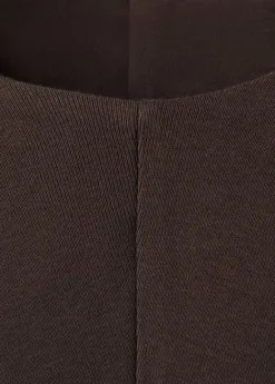 Midi-dress with draped detail