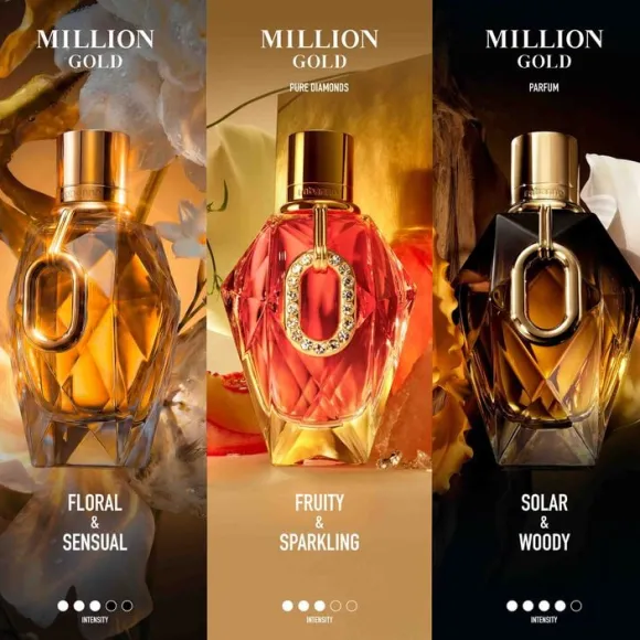 Million Gold for Her Parfum Refillable 90 ml