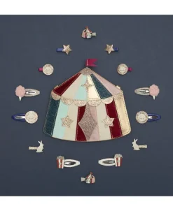 Mimi & Lula - 8 hårclips - Mini Circus