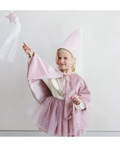 Mimi & Lula - Kappe - Velvet Princess Pink Luxe 3-8 år