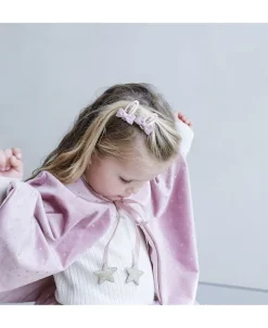 Mimi & Lula - Kappe - Velvet Princess Pink Luxe 3-8 år