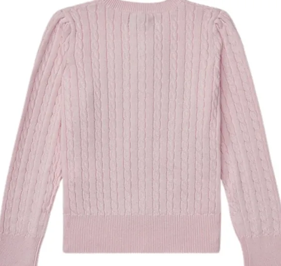 Mini-Cable Cotton Cardigan
