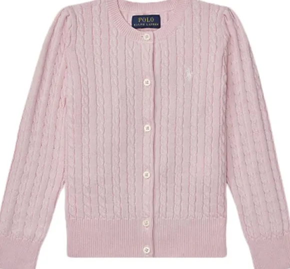 Mini-Cable Cotton Cardigan