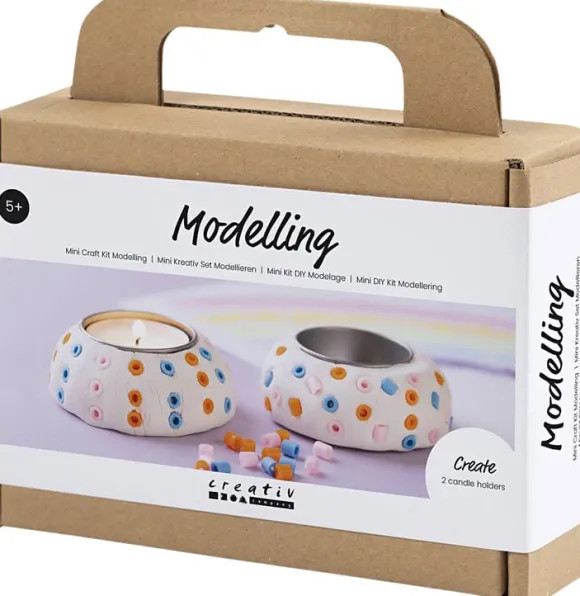 Mini DIY Kit Modellering, Lysestager