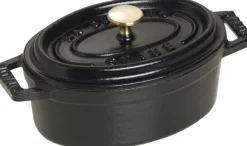 Minigryta 11 Svart Oval Gjutjärn
