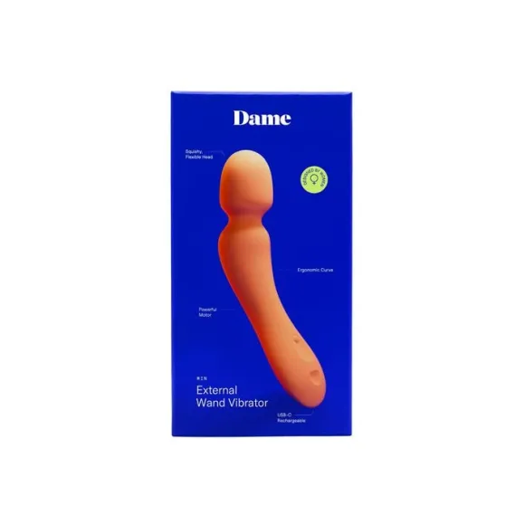 Mini Wand Vibrator Papaya
