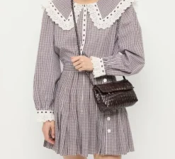 MINI WOVEN CROSSBODY