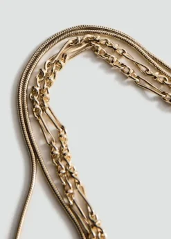 Mixed double necklace