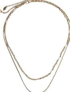 Mixed double necklace