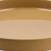 MM GRENADA deco tray, round, honey mustard