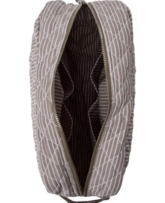 Moira 2 toilettaske Fossil Stripe Large